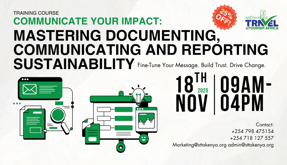 No.1 Best Sustainability Documentation, reporting and Communication Training Course | STTA Q4 2025 poster